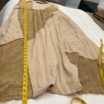 Olí & halo neutral sleeveless patch work Bohemian maxi dress sz M Tan Size M Photo 7