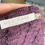 Max jeans  Plum Draped Cardigan Photo 7