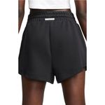 Nike ‎ Fleece Black High Rise Cotton Shorts Size Medium Photo 1