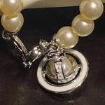 Vivienne Westwood  faux pearl and Saturn orb pendant choker, new. Photo 3