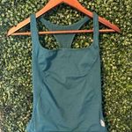 Free People  Teal Green Seamless Tank Top Sz M/L Photo 0