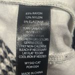 Betabrand EUC Black & White Checker Pattern of Cats Petiter Trousers Size XS Photo 12