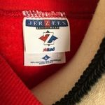 Jerzees Vintage 80’s Red Ugly Christmas Sweat Shirt Size L Photo 4