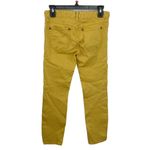 Free People  low rise mustard skinny stretch jeans size 26 Photo 1