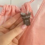 Tommy Bahama  Peachy pink 100% linen Sleeveless Top Photo 2