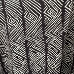 Volcom size small vinyl club tank crossover back tank top brown cream print Photo 2