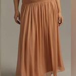 Anthropologie Smocked Sheer Maxi Skirt Photo 6