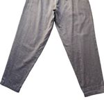 Garnet Hill Textured Organic Cotton Pleated Trousers Pants Braided Belted Size 8 Photo 5