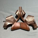 Isola  Satin Gold Ravenna Sandal Size 8 B47 Photo 8