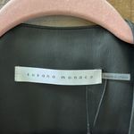 Susana Monaco Faux Leather Black Vest Size Small NWT Photo 4