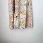 ZARA  Paisley Printed Midi Belted Shirt Dress Size XL Photo 7