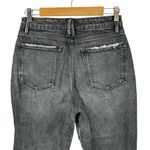 Good American  Good Mom Jeans High Waist in Black226 Size 2/26 Distressed Photo 8