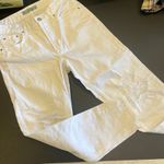 Topshop  white ripped jeans Hayden style waist 25 Photo 0