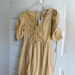 SEA NY New‎ York Sia Cut Out Dress in Hay NWT XXS Yellow Photo 6