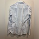 Banana Republic  Y2K Women’s Cotton Striped Button-Down Riley Shirt Size‎ 2 Photo 1