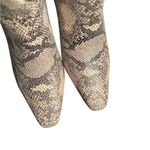 Lulus  Snake Print Faux Leather Pull on Boots(Size 6) Photo 2