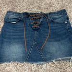Nordstrom  Denim Corset Mini Skirt  Photo 0