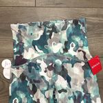 Spanx Booty Boost Pink Green Camo Contoured Waist High Rise 7/8 Leggings XS Photo 4