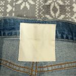 NWT Mother‎ Superior High Waisted Smokin Short Fray Resting Beach Face Size 26 Blue Photo 2