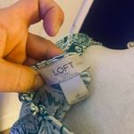 Loft  Green and White Midi Dress with Elegant Design Photo 2