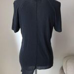 Alexander Wang Asymmetrical Dark Grey Top Photo 4