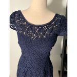 White House | Black Market  blue lacy dress size 2 Photo 1