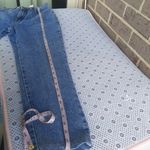 EXPRESS Vintage blue 100%cotton high waist straight leg EXP quarante de qualite Photo 7