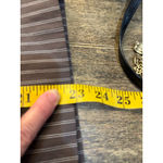 Talbots ‎ Brown And What Pinstripe Pencil Skirt Size 18 Italian Fabric Career Photo 10