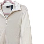 Vintage DKNY Jeans Y2K Shirt Satin‎ collar Size Small Cream White Photo 8