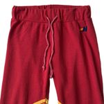 Aviator Nation Sweatpants Red Blue Rainbow Stripe Joggers Women's Size XS Photo 3