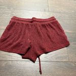 Colsie Women’s XS Maroon Sleep Lounge Ribbed Shorts Photo 2