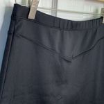 Free People  Black Ponte Knit Classic Mini Skirt W-405 Sz S Photo 4