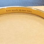 Kate Spade  Gold Bangle Bracelet With Gold Bow Photo 3