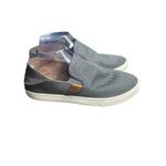Olu’kai Pehuea Size 8.5 Women’s Grey & White Mesh Slip On Loafers Shoes #S60 Photo 2