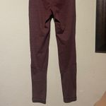  Gapfit Women’s Brushed Technology Heathered Maroon Jersey Leggings Size S Photo 2