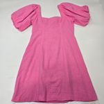 SNDYS x REVOLVE Tuscany Linen Dress in Bubblegum Small Pink Photo 2