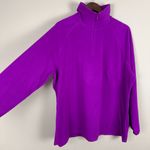 Columbia 1/4 Zip Fleece Pullover Womens 2X Purple -Pink Long Sleeve Lightweight Photo 3