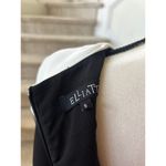 Elliatt  Black & White Capulet Cape Sheath Mini Dress Photo 4