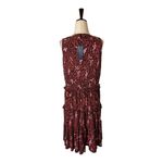 Tommy Hilfiger  Dress Women 8 Red Pink Floral Print Tiered Mini Shift NWT‎ Boho Photo 1