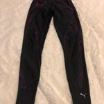 Puma Black And Red Leggings Photo 0