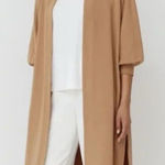 Cuyana  French Terry Long Cardigan S/M Photo 0