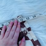 Looney Tunes  brown and white checkered mini high waist skirt Photo 3