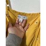 Old Navy  Women’s Yellow Floral Summer Dress Spring Flowy Medium Photo 3