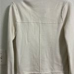 Magaschoni  Off White hook & eye sweater blazzer S Photo 4