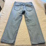 Kut From The Kloth Elizabeth High Rise Crop Straight Leg Light Wash Jeans Photo 4