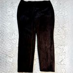 Chico's  Faux Suede Pull On Skinny Pants Black 
Sz 3 16/18 XL💛 Photo 7