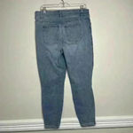 Spanx Women’s XL Ankle Skinny Jegging Pull On Stretch Blue Denim High Rise Photo 2
