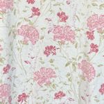 Garnet Hill Shirt Womens Large Pink Floral Flower Organic Cotton Lace Bloomcore Photo 5