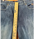 Ovation Denim Euroseat Breaches w/knee patch equestrian horse girl horseback 32 Blue Photo 8