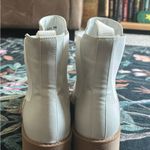 Dirty Laundry  White Ankle Boots Photo 2